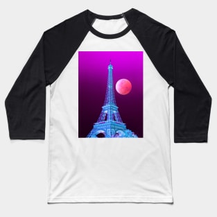 Eiffel Tower Baseball T-Shirt